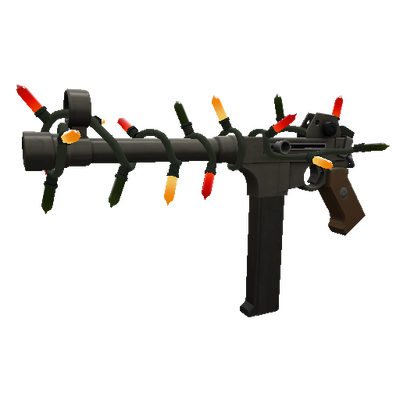 Strange Festivized Professional Killstreak SMG