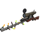 Strange Festivized Professional Killstreak Sniper Rifle