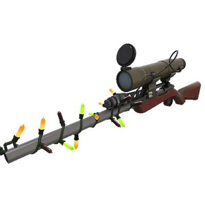 Strange Festivized Professional Killstreak Sniper Rifle