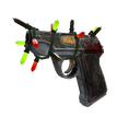 Festive Blitzkrieg Pistol (Battle Scarred)