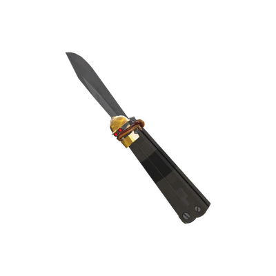 Strange Professional Killstreak Gold Botkiller Knife Mk.II