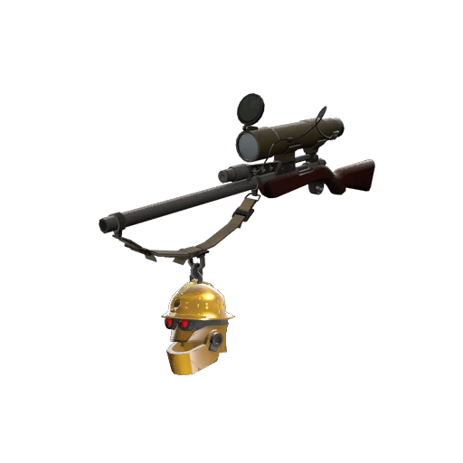 Strange Gold Botkiller Sniper Rifle Mk.II