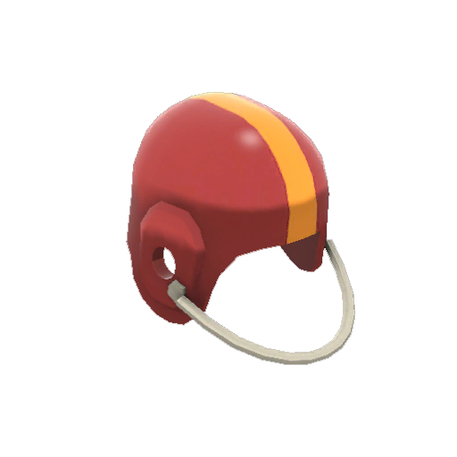Circling Peace Sign Football Helmet