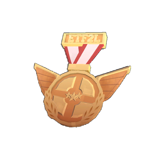 Genuine ETF2L Highlander Open Gold Medal