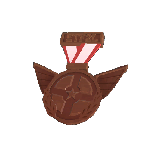 Genuine ETF2L 6v6 Open Bronze Medal