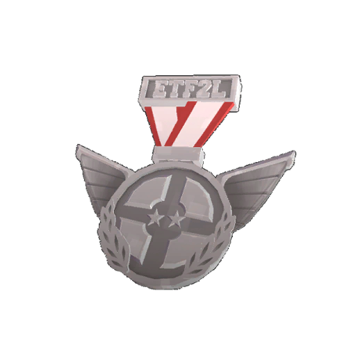Genuine ETF2L Highlander Division 3 Silver Medal