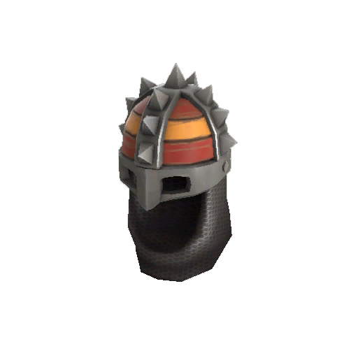Burning Flames Spiky Viking