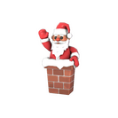 Strange Pocket Santa