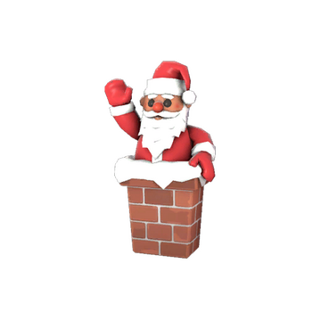 Strange Pocket Santa