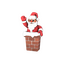 Strange Pocket Santa