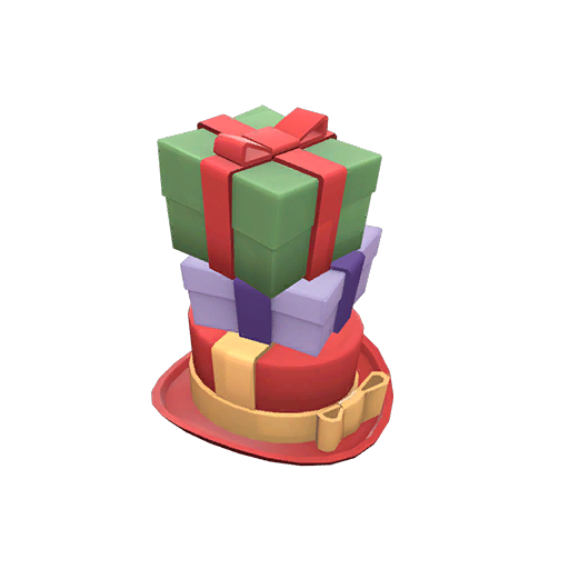 Strange Towering Pile of Presents