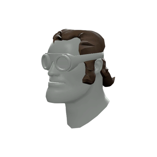 The Peacenik S Ponytail Team Fortress 2 In Game Items Gameflip - brown roblox ponytail