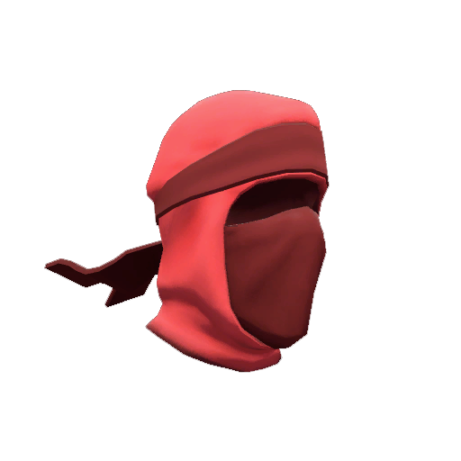 The Frickin Sweet Ninja Hood Team Fortress 2 In Game Items Gameflip - red ninja neckgear roblox