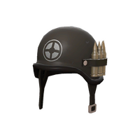 Strange Unusual Full Metal Helmet
