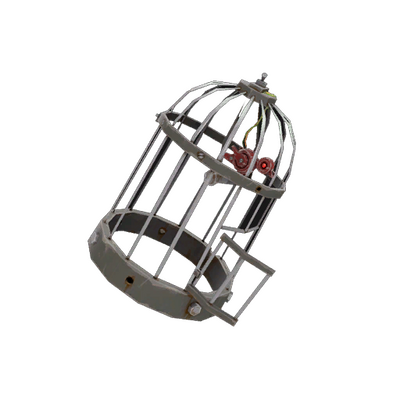 Strange Bolted Birdcage