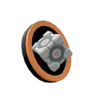 Vintage Companion Cube Pin
