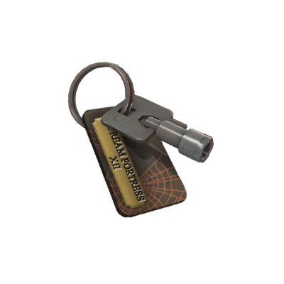 Uncraftable Scream Fortress XII War Paint Key