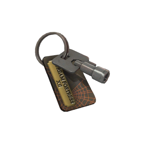 Non-Craftable Scream Fortress XII War Paint Key