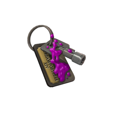 Uncraftable Scream Fortress XIV War Paint Key