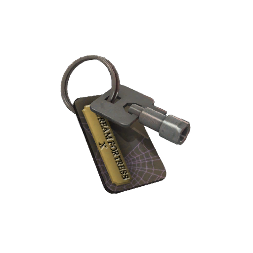 Non-Craftable Scream Fortress X War Paint Key