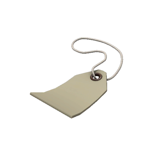 Non-Craftable Name Tag