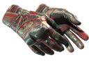 Moto Gloves | Blood Pressure (Battle-Scarred)