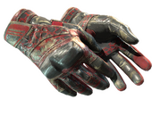 ★ Moto Gloves | Blood Pressure (Battle-Scarred)