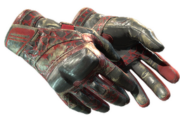 ★ Moto Gloves | Blood Pressure (Battle-Scarred)