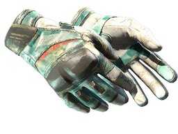 ★ Moto Gloves | Spearmint (Battle-Scarred)