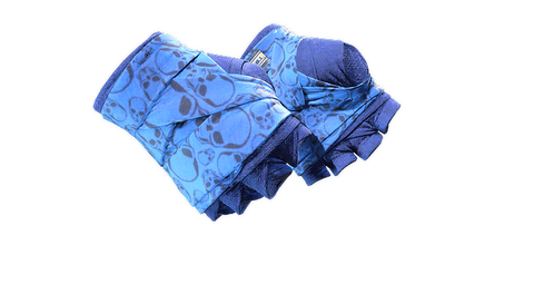 ★ Hand Wraps | Cobalt Skulls (Minimal Wear)