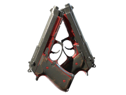 Dual Berettas | Panther (Battle-Scarred)