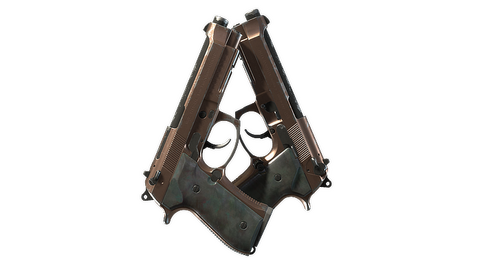 Dual Berettas | Rose Nacre (Field-Tested)