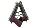 Dual Berettas | BorDeux (Battle-Scarred)