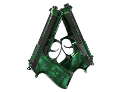 Dual Berettas | Polished Malachite