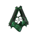 Dual Berettas | Polished Malachite (Minimal Wear)