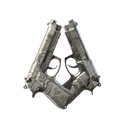 Dual Berettas | Silver Pour (Minimal Wear)