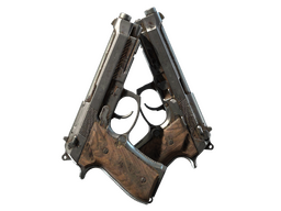 Souvenir Dual Berettas | Drift Wood (Battle-Scarred)