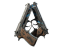 StatTrak™ Dual Berettas | Shred (Battle-Scarred)