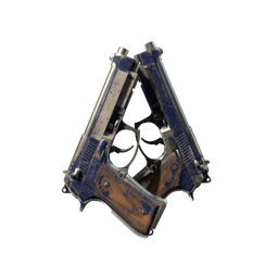 Souvenir Dual Berettas | Moon in Libra (Battle-Scarred)