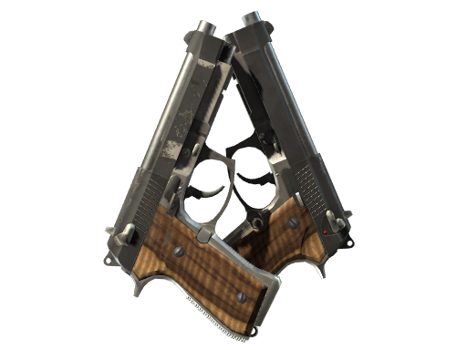 Dual Berettas | Black Limba