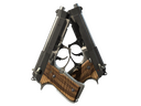 StatTrak™ Dual Berettas | Black Limba (Factory New)