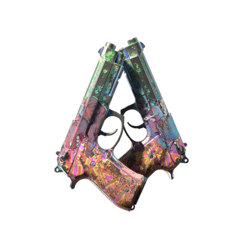 Souvenir Dual Berettas | Sweet Little Angels (Battle-Scarred)