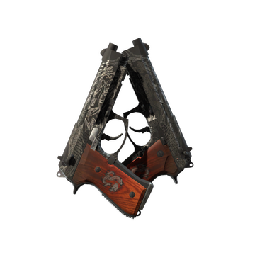 StatTrak™ Dual Berettas | Dualing Dragons (Field-Tested)