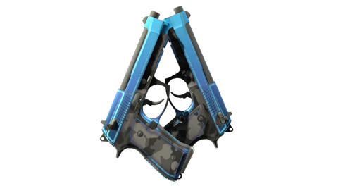StatTrak™ Dual Berettas | Urban Shock (Factory New)