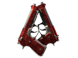 Dual Berettas | Hemoglobin (Factory New)