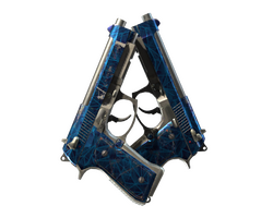 Dual Berettas | Cobalt Quartz