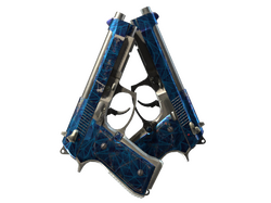 Dual Berettas | Cobalt Quartz