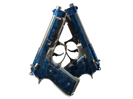 Dual Berettas | Cobalt Quartz