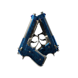 Souvenir Dual Berettas | Cobalt Quartz