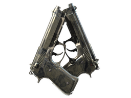 Dual Berettas | Stained (Battle-Scarred)